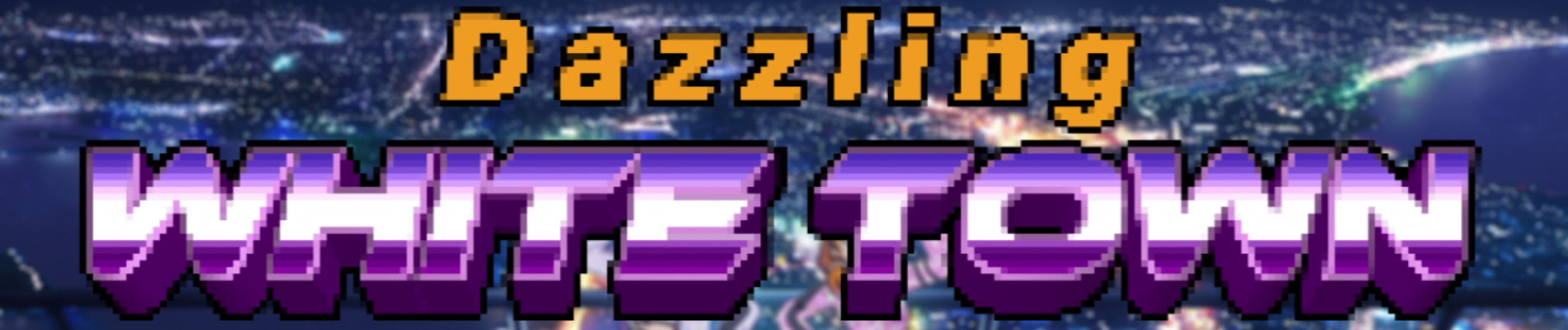 Banner do projeto Dazzling White Town